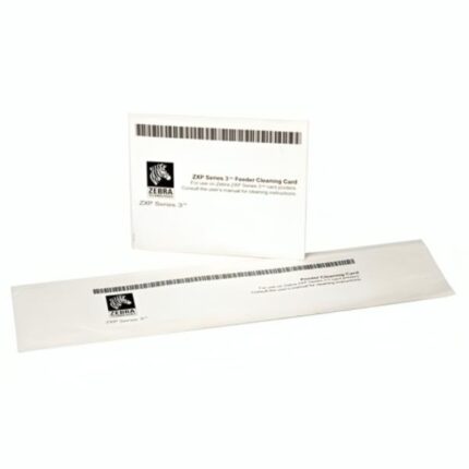 KIT DE LIMPIEZA ZEBRA PARA ZXP SERIE 1 TARJETAS 8 (4 MOTOR / 4 ALIMENTADOR) 1000 IMPRESIONES 105999-101