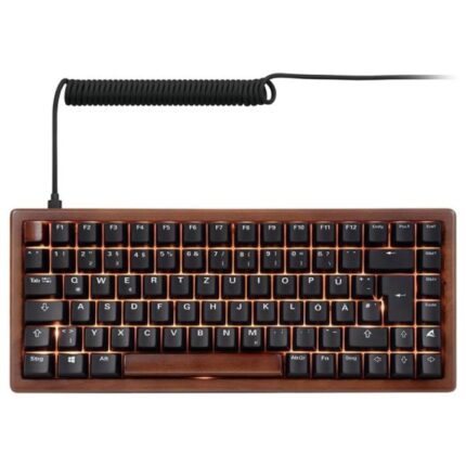 TECLADO GAMING RGB SHARKOON SKILLER SGK50 S3 WOOD PBT MECÁNICO ALÁMBRICO USB ESPAÑOL 4044951042715