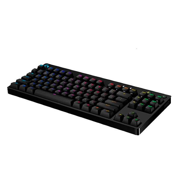 TECLADO GAMING RGB LOGITECH G PRO TKL MECÁNICO ALÁMBRICO INGLÉS 920-009388 - Imagen 2