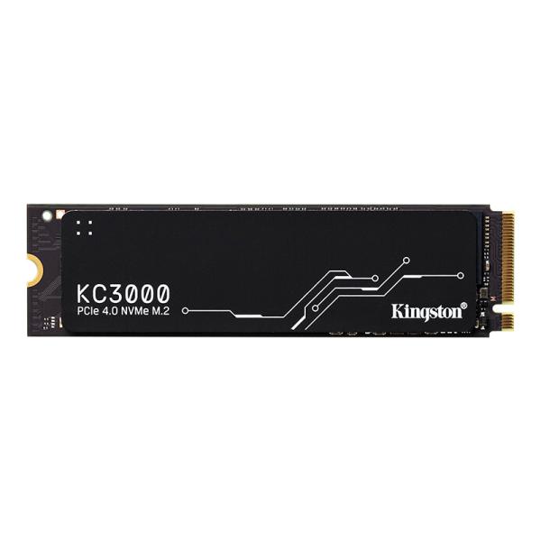 HD INTERNO SOLIDO 512GB KINGSTON KC3000 M.2 2280 PCIE 4.0 NVME 7000MB/S / 3900MB/S SKC3000S/512G