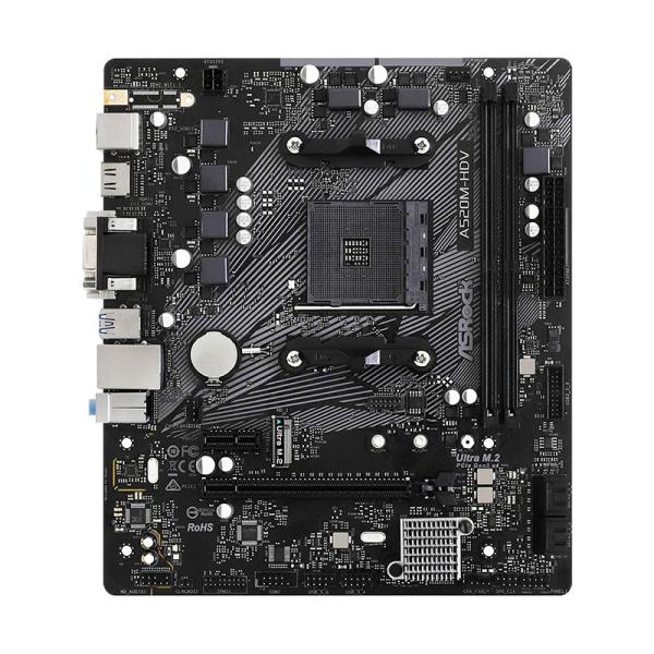 TARJETA MADRE ASROCK A520M-HDV AM4 MICRO ATX DDR4
