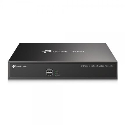 GRABADORA NVR TP LINK VIGI NVR1008H 8 CANALES IP HASTA 5 MP / FULL HD 1 SATA HASTA 10 TB H.265+