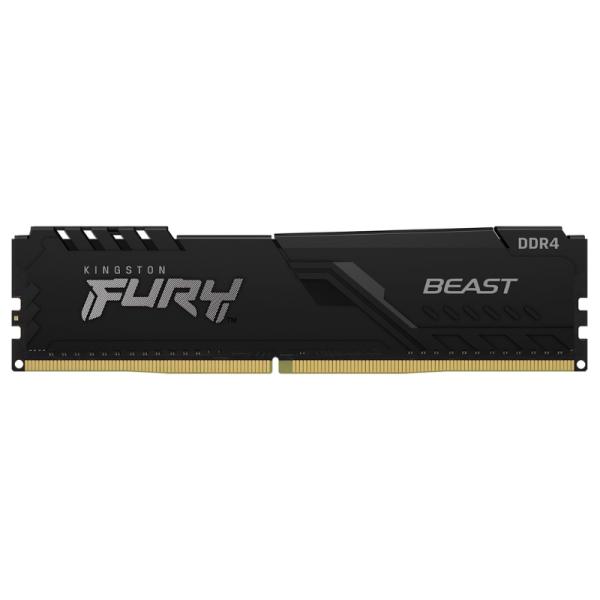 MEMORIA RAM PC 16GB KINGSTON KF432C16BB/16 DDR4 3200 MHZ CL16 1.35 V FURY BEAST. PERFIL BAJO. XMP. RYZEN READY DIMM 288 PINES