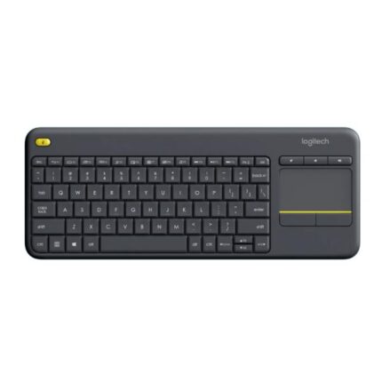 TECLADO LOGITECH K400 PLUS MEMBRANA INALÁMBRICO INGLÉS CON TOUCHPAD INTEGRADO 920-007119