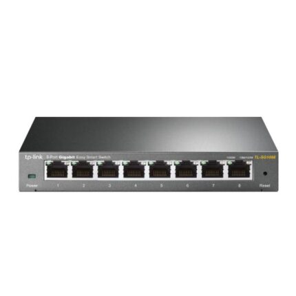 SWITCH TP LINK TL-SG108E 8 PUERTOS GIGABIT 10/100/1000 MBPS EASY SMART MANAGED ADMINISTRABLE