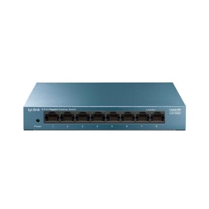 SWITCH TP LINK LS108G 8 PUERTOS GIGABIT 10/100/1000 MBPS NO ADMINISTRABLE