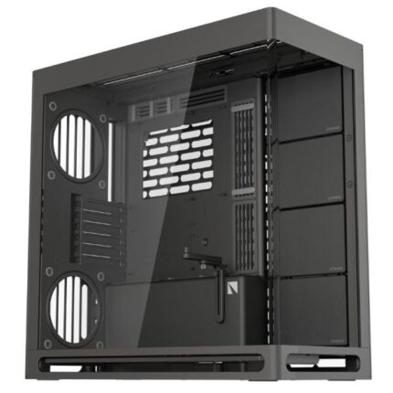 CASE GAMING  HAVN HS 420 MID TOWER SIN VENTILACIÓN INCLUIDA CON VIDRIO PANORÁMICO FRONTAL Y LATERAL HVN-CA-HS420-06