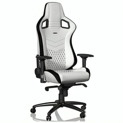 SILLA GAMING ERGONÓMICA NOBLECHAIRS EPIC CUERO SINTÉTICO NBL-PU-WHT-001