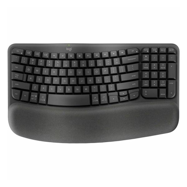 TECLADO LOGITECH ERGO WAVE KEYS INALÁMBRICO BLUETOOTH INGLÉS 920-011898