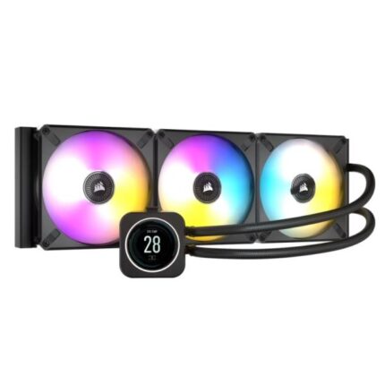 ENFRIAMIENTO LIQUIDO RGB CORSAIR ICUE H170I ELITE LCD  AIO 420MM CW-9060063-WW