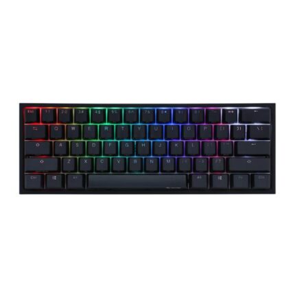 TECLADO GAMING RGB DUCKY ONE 2 PRO MINI MECÁNICO USB-C ESPAÑOL SWITCH PLATEADO DKON2061ST-PESPDAZT2