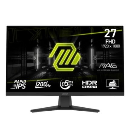 MONITOR  MSI MAG 272F 27"  PLANO 1920 X 1080  200HZ  AMD FREESYNC  HDMI Y DP  9S6-3CE51T-002