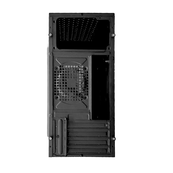 CASE CM05KTRA002C MINI TOWER SIN VENTILACIÓN INCLUIDA CON PANEL LATERAL Y CON FUENTE DE PODER 600W - Imagen 3