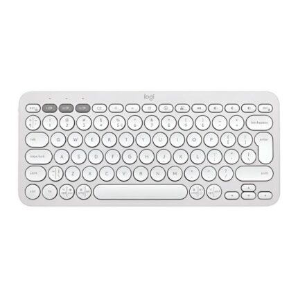 TECLADO LOGITECH PEBBLE KEYS 2 K380S MEMBRANA INALÁMBRICO BLUETOOTH ESPAÑOL 920-011784