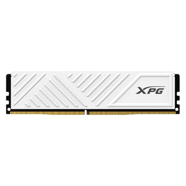 MEMORIA RAM PC 16GB XPG AX4U320016G16A SWHD35G DDR4 3200 MHZ CL16 1.35 V GAMMIX D35 WHITE. DISIPADOR BAJO PERFIL. XMP 2.0 DIMM 288 PINES