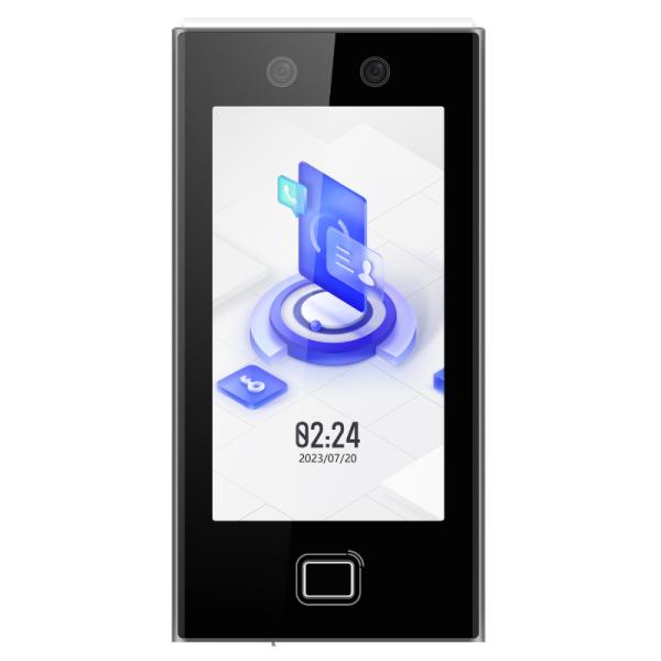 CONTROL DE ACCESO RECONOCIMIENTO FACIAL / LECTOR DE HUELLAS / LECTOR TARJETA M1 HIKVISION DS-K1T670MFWX(O-STD) (E) TOUCHSCREEN 2MP LENTE DUAL 302920892
