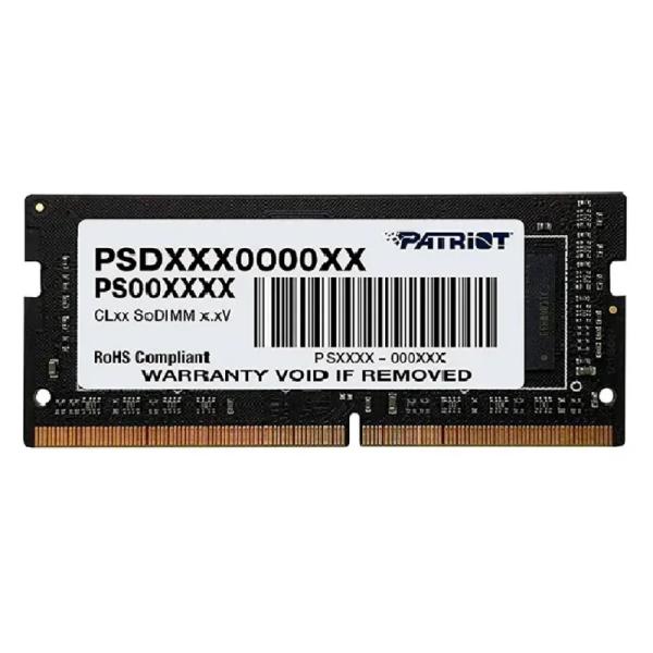 MEMORIA RAM LAPTOP 8GB PATRIOT PSD58G560041S SL DDR5 5600MHZ CL46 1.1V