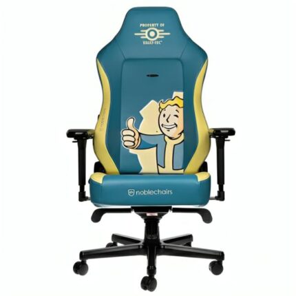 SILLA GAMING ERGONÓMICA NOBLECHAIRS HERO EDICIÓN FALLOUT VAULT-TEC CUERO SINTÉTICO NBL-HRO-PU-FVT