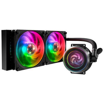 ENFRIAMIENTO LIQUIDO RGB COOLER MASTER MASTERLIQUID ML240 VIVID AIO 240MM MLY-L24M-A18PK-R1