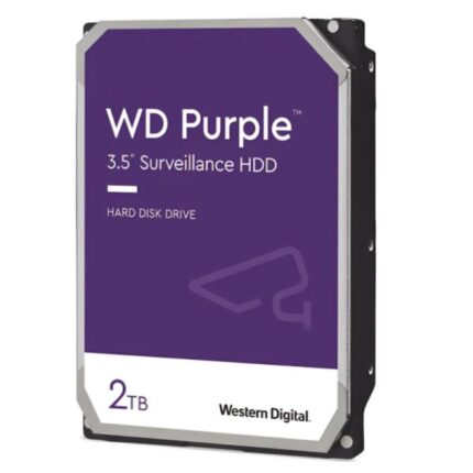 HD INTERNO 2TB WESTERN DIGITAL PURPLE WD23PURZ 3.5 PULG SATA III 5400 RPM 256MB CACHE