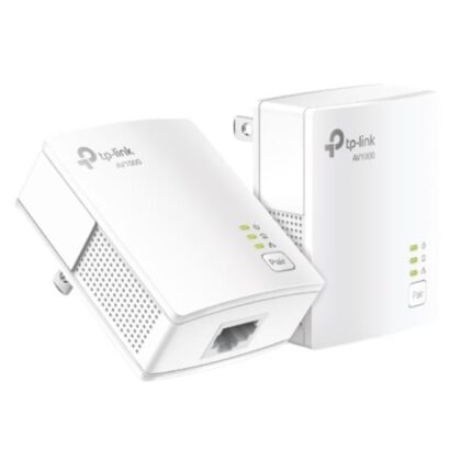ADAPTADOR TP LINK TL-PA7017 KIT AV1000 GIGABIT POWERLINE STARTER KIT ETHERNET / RED ELÉCTRICA 1000 MBPS TL-PA7017 KIT(US)