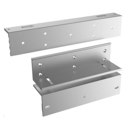 BRACKET PARA CERRADURA MAGNETICA HIKVISION DS-K4H255-LZ COMPATIBLE CON PUERTAS DE VIDRIO MADERA Y METAL 305701053