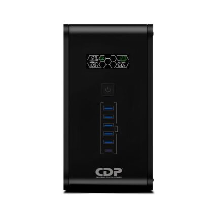 UPS CDP R-SMART1010 1000VA 500W 0X NEMA 5-15R, NEMA 5-15P, USB, RJ45, COAXIAL 6 PUERTOS USB DE CARGA