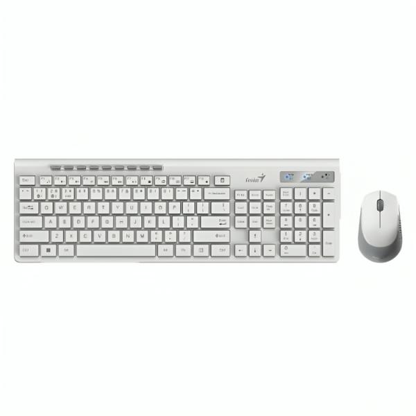TECLADO Y MOUSE GENIUS SLIMSTAR 8230 INALÁMBRICO (BLUETOOTH 5.3/ 2.4 GHZ) ESPAÑOL 31340015401