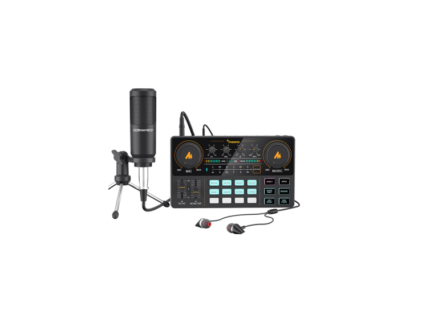 INTERFAZ DE AUDIO MAONO AU-AM200 S1 CON MICROFONO BLUETOOTH USB C