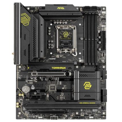 TARJETA MADRE MSI MAG B860 TOMAHAWK WIFI LGA1851 ATX DDR5 911-7E39-001 NEGRO