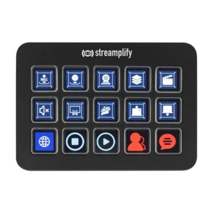 TECLADO STREAMING DECK ONE STREAMPLIFY USB 15 TECLAS LCD SPUD-DO20A01.11