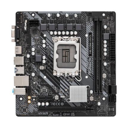 TARJETA MADRE ASROCK H610M-HVS LGA1700 MICRO-ATX DDR4 90-MXBHT0-A0UAYZ
