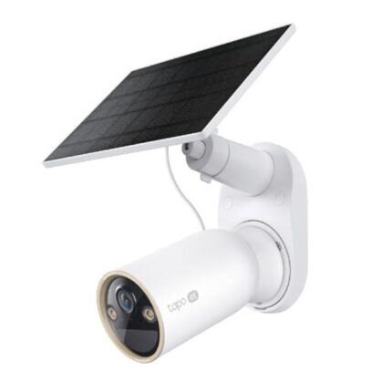 KIT DE CAMARA TP-LINK TAPO C460 1 CAMARA TIPO BULLET CON PANEL SOLAR 4K AUDIO BIDIRECCIONAL WIFI VISION NOCTURNA IP66