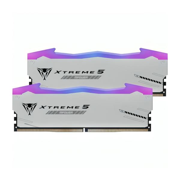 MEMORIA RAM PC 32GB PATRIOT VIPER XTREME 5 RGB PVXR532G64C32KM DDR5 6400 MHZ CL32 1.4 V NEGRO DIMM 288 PINES
