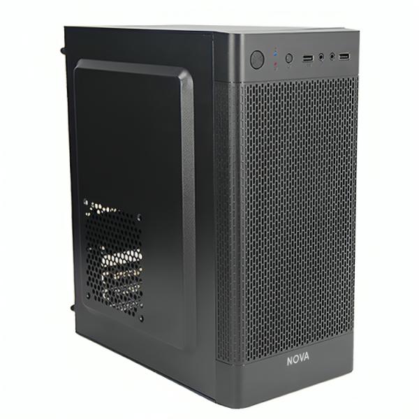 CASE NOVA CM05Q1RA003C MINI TOWER SIN VENTILACIÓN INCLUIDA CON FUENTE DE PODER 600W PE600RNF013C