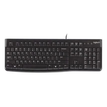 TECLADO LOGITECH K120 CORDED ALÁMBRICO USB INGLÉS 920-002478
