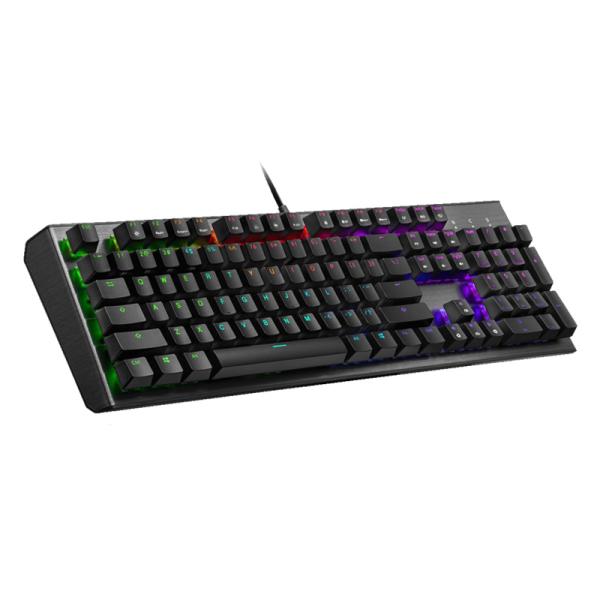 TECLADO GAMING RGB COOLER MASTER CK550 V2 MECÁNICO ALÁMBRICO USB INGLÉS SWITCH ROJO CK-550-GKTR1-US - Imagen 2