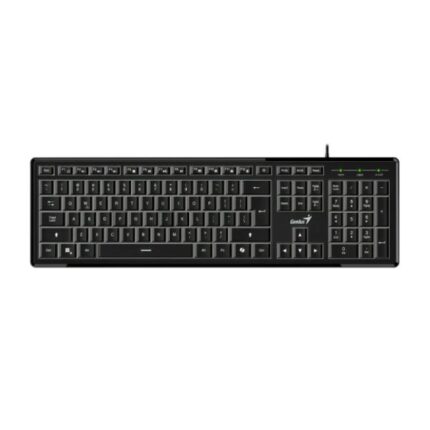 TECLADO GENIUS SLIMSTAR 820 MEMBRANA ALÁMBRICO USB ESPAÑOL 31310055401