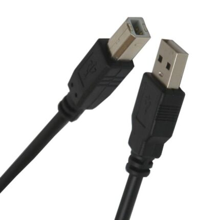 CABLE DE ALIMENTACIÓN PARA IMPRESORAS NOVA FAD30118002C USB-A 2.0 A USB-B 1.8M