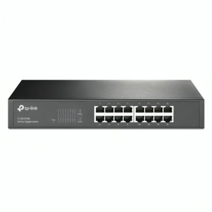 SWITCH TP LINK TL-SG1016D 16 PUERTOS GIGABIT 10/100/1000 MBPS NO ADMINISTRABLE