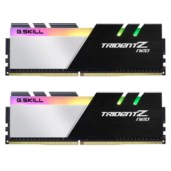 MEMORIA RAM PC 16GB (2×8GB) G.SKILL TRIDENT Z NEO DDR4 3200MHz CL16 1.35V F4-3200C16D-16GTZN