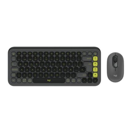 TECLADO Y MOUSE LOGITECH POP ICON COMBO INALÁMBRICO BLUETOOTH ESPAÑOL 920-013052