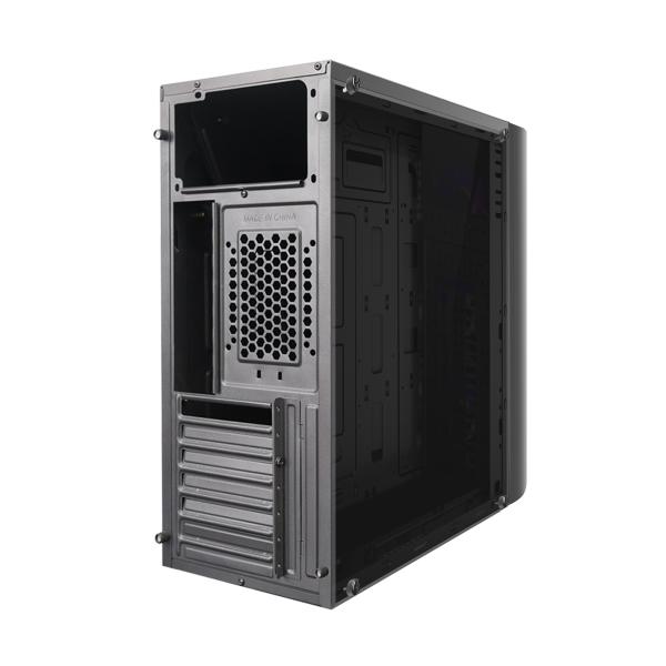 CASE GAMING RGB EAGLE WARRIOR CG06Z3RA001C MID TOWER VENTILADORES 3 DE 120MM CON VIDRIO LATERAL Y PANEL ACRÍLICO FRONTAL - Imagen 3