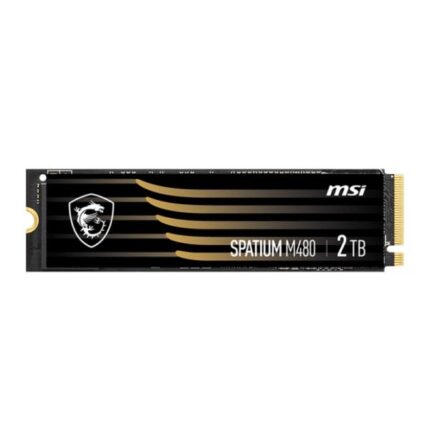 HD INTERNO SOLIDO 1TB MSI SPATIUM M480 PRO PCIE 4.0 NVME M.2 S78-440L1G0-P83