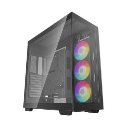 CASE GAMING RGB DEEPCOOL CH780 FULL TOWER VENTILADOR 1 DE 120MM CON VIDRIO LATERAL Y FRONTAL  R-CH780-BKADE41-A1