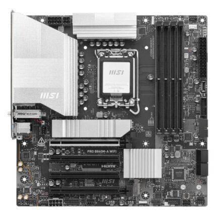 TARJETA MADRE MSI PRO B860M-A WIFI LGA 1851 MICRO-ATX DDR5 911-7E42-002