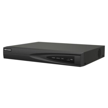 GRABADORA NVR HIKVISION DS-7604NI-Q1/4P 4 CANALES HASTA 8 MP 1 SATA HASTA 8 TB (SIN DISCO) POE + H.265+