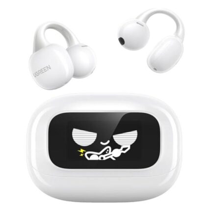 AUDIFONO UGREEN WS208 CLIPBUDS MAGIC TRUE INALÁMBRICO BLUETOOTH PANTALLA TÁCTIL 55136
