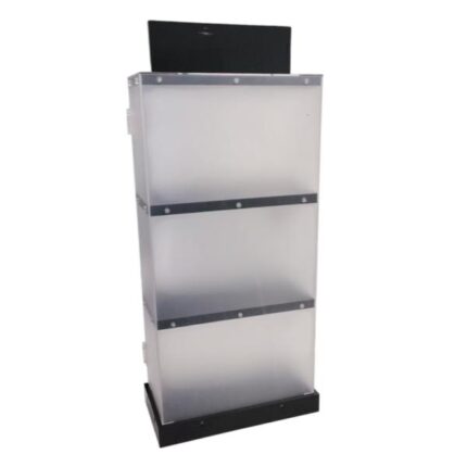 DISPLAY SIN LOGO DE ACRILICO 320 X 170 X 600 MM SIN LOGO IMPRESO FD321760002C