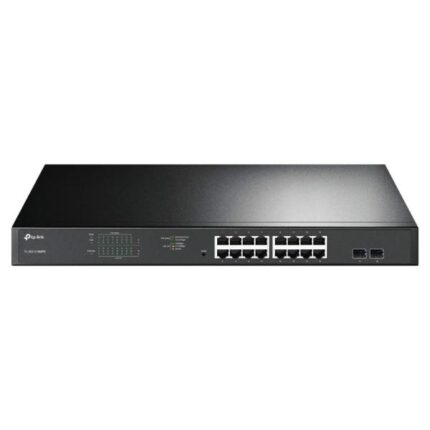 SWITCH TP LINK TL-SG1218MPE 16 PUERTOS GIGABIT PoE+ + 2 PUERTOS SFP EASY SMART MANAGED ADMINISTRABLE